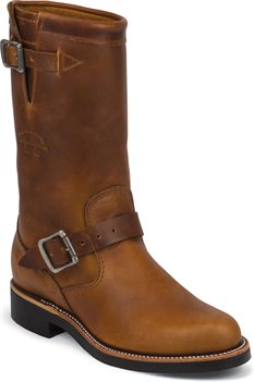 Medium Brown Chippewa Boots Raynard Tan 11 inch